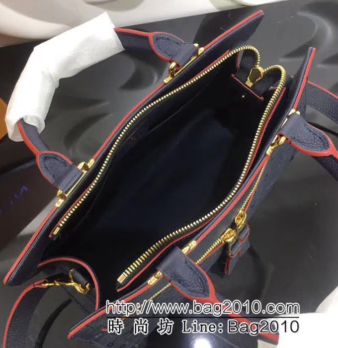 路易威登LV頂級原單M54196藍色 Zipped手提肩背包 YDH2094